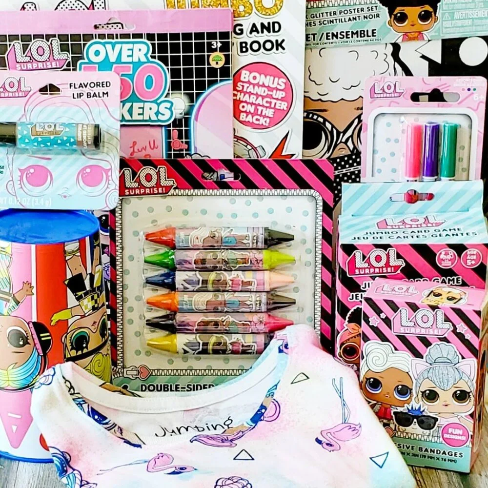 LOL Surprise! Gift Bundle for Girls!  Toys, Books, Activities For Bdays, Xmas